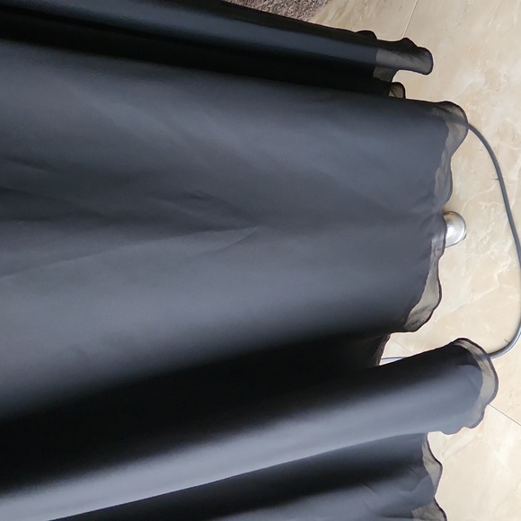 Cachet satin/chiffon overlay formal skirt - Picture 1 of 14